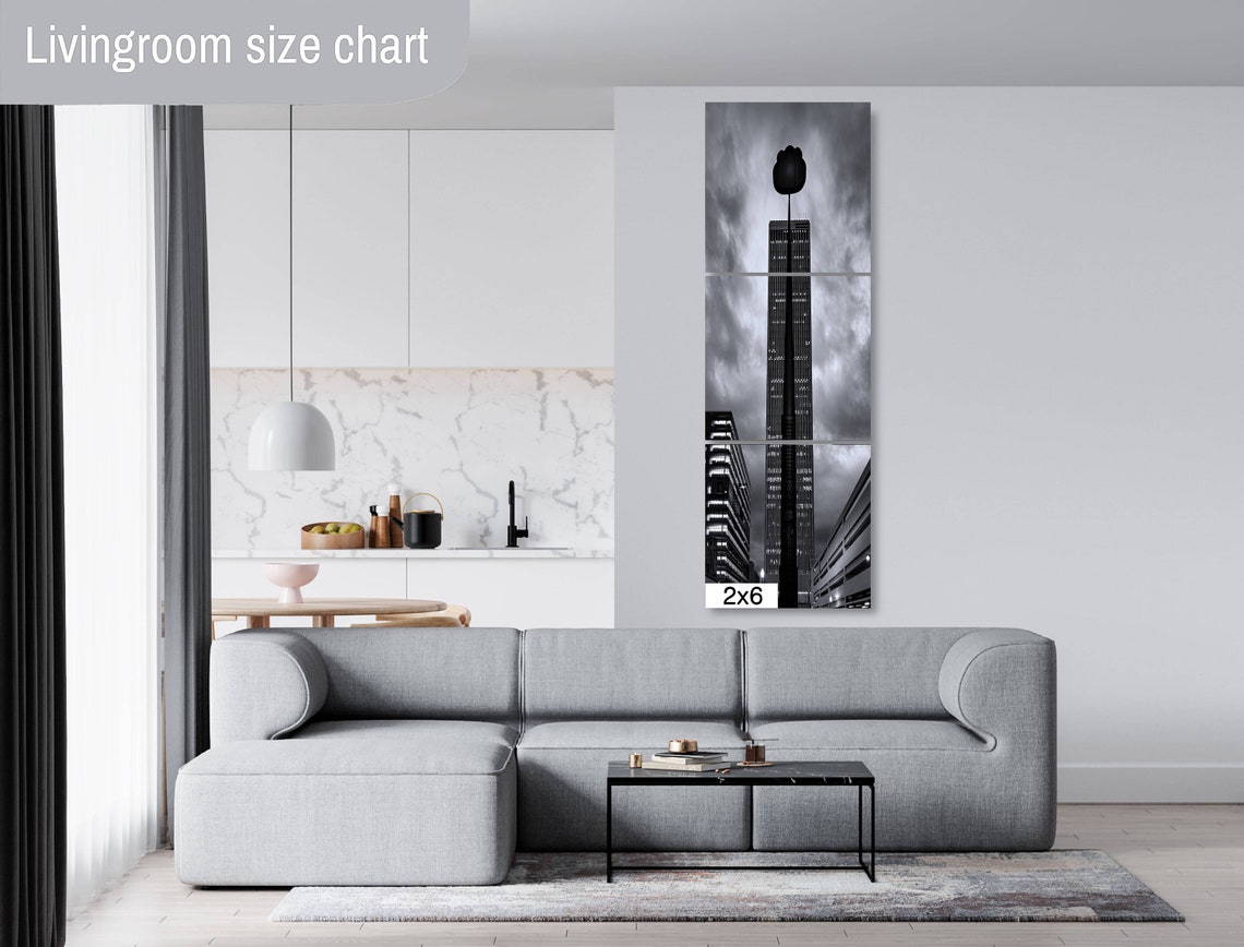 Artificial Cloud Sculpture Tulsa BOK Tower Mono City Art Print - Image 3