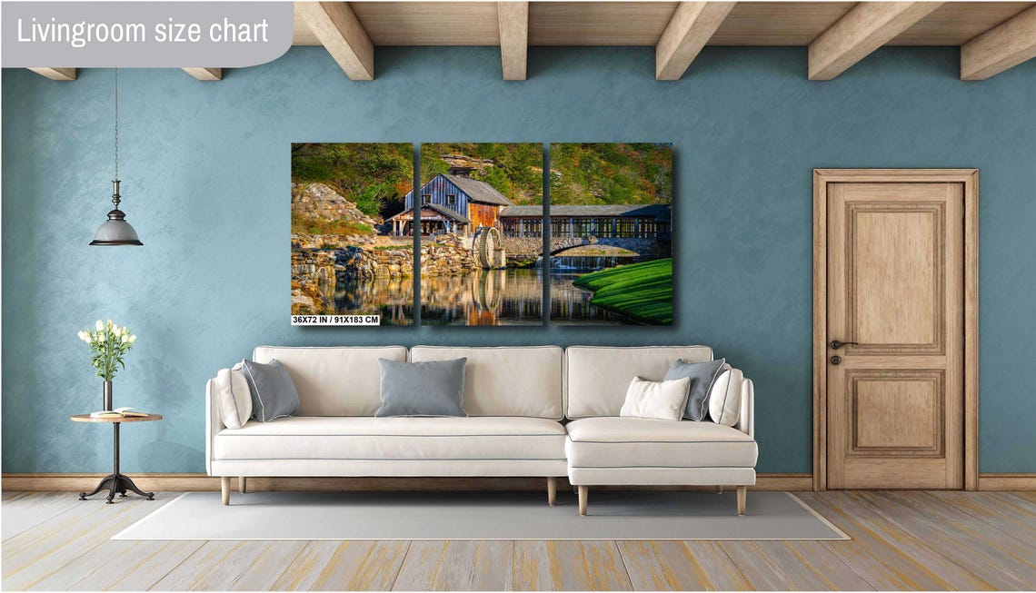 Dogwood Canyon Mill Dogwood Canyon Print Branson Wall Art Rustic Wall Art - Image 2