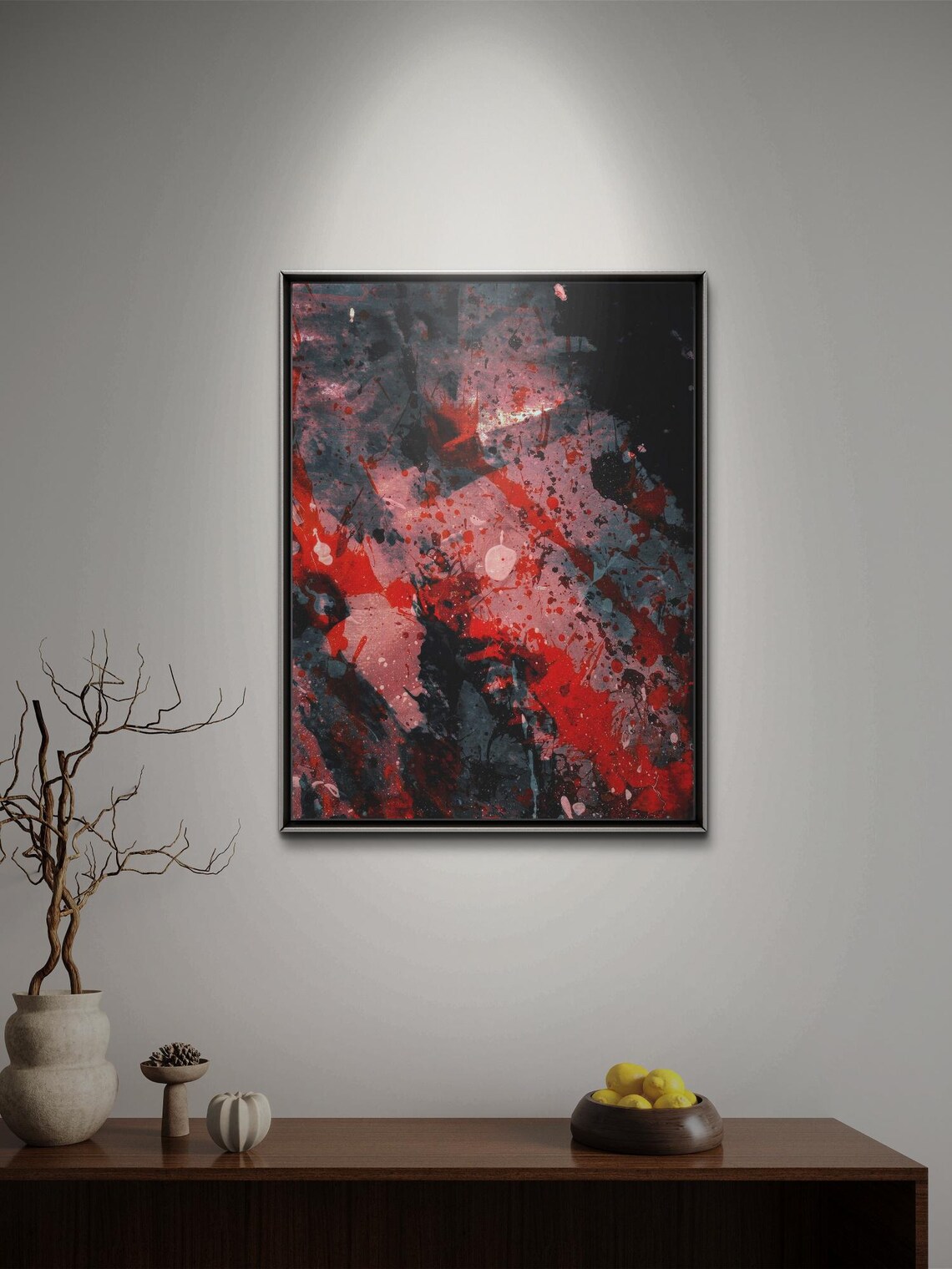 Abstract Sky Painting, Abstract Art Print