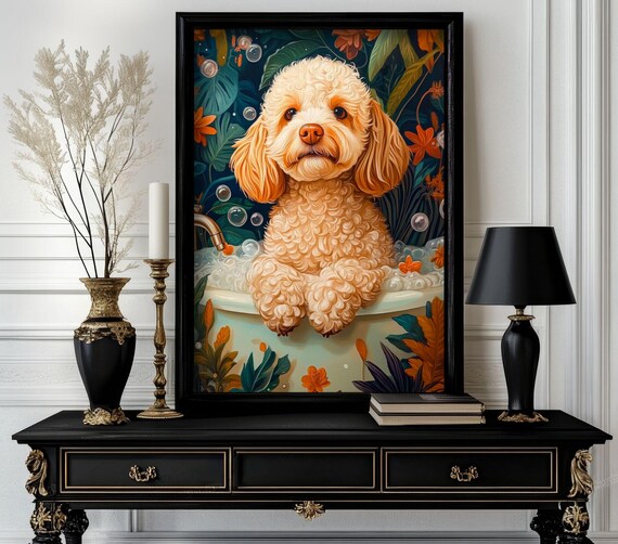 Funny Bathroom Poster Animal On Toilet Wall Art Gag Gift For Guest Quirky Decor White Elephant 20