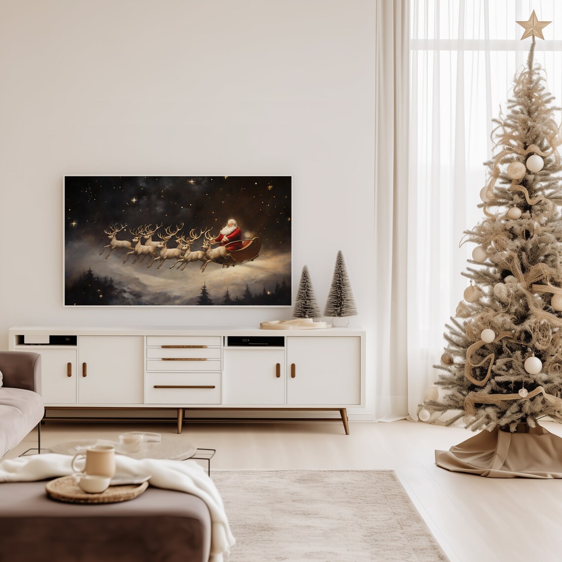 Christmas TV Art For Frame TV Poster Print - Image 2