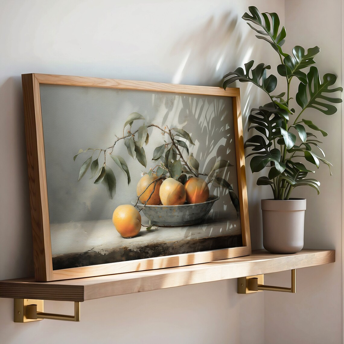 Kitchen Still Life Painting, Vintage Farmhouse Art Print - Image 5
