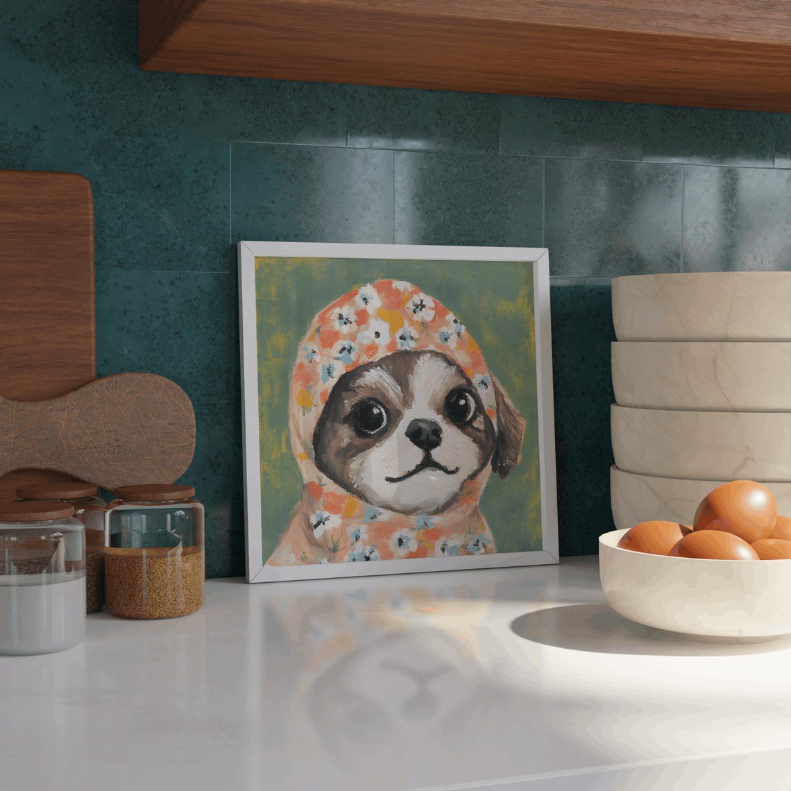 Shih Tzu Babushka Shih Tzu Dogs Shih Tzu Gift Shih Tzu Puppy Shih Tzu Lovers Shih Tzu Mom Shih Tzu Dog Art Shih Tzu Decorative