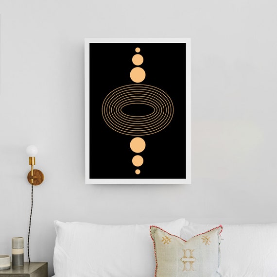 Mid Century Modern Art Abstract Wall Art Geometric Prints Line Art Print Contemporary Wall Art Print Minimalist Wall Art Print