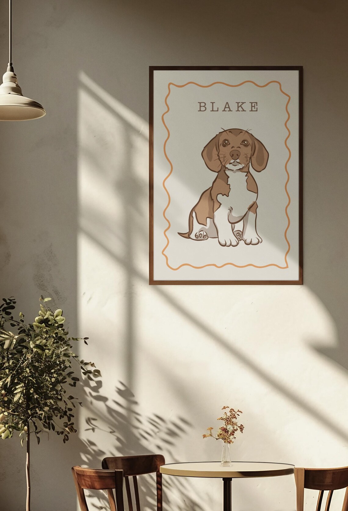 Custom Pet Portrait From Photo, Nursery Decor - Image 2