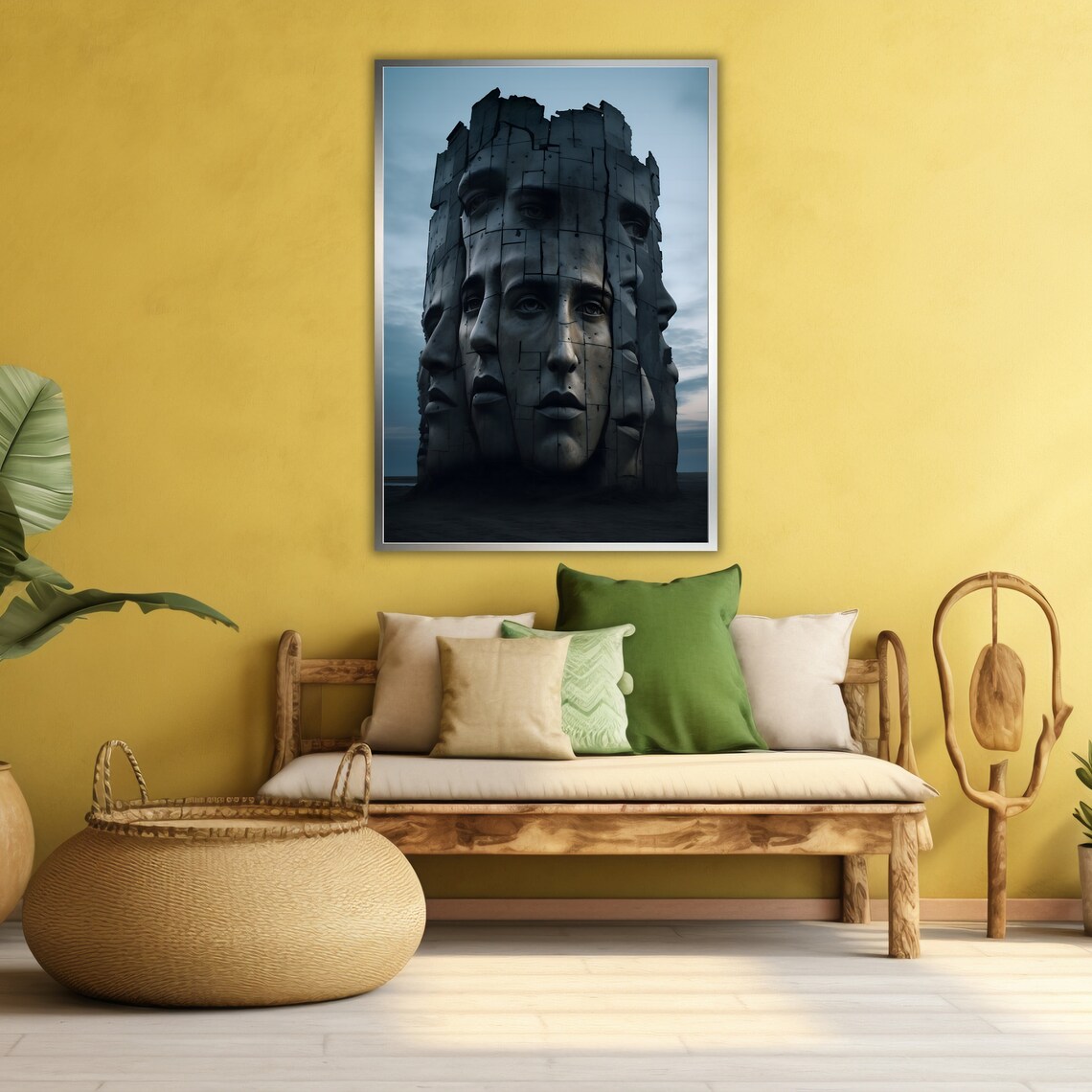 Surreal Art Ready To Hang Framed Print Unique Home Decor Artwork Gift Artistic Print Home Gift - Image 3
