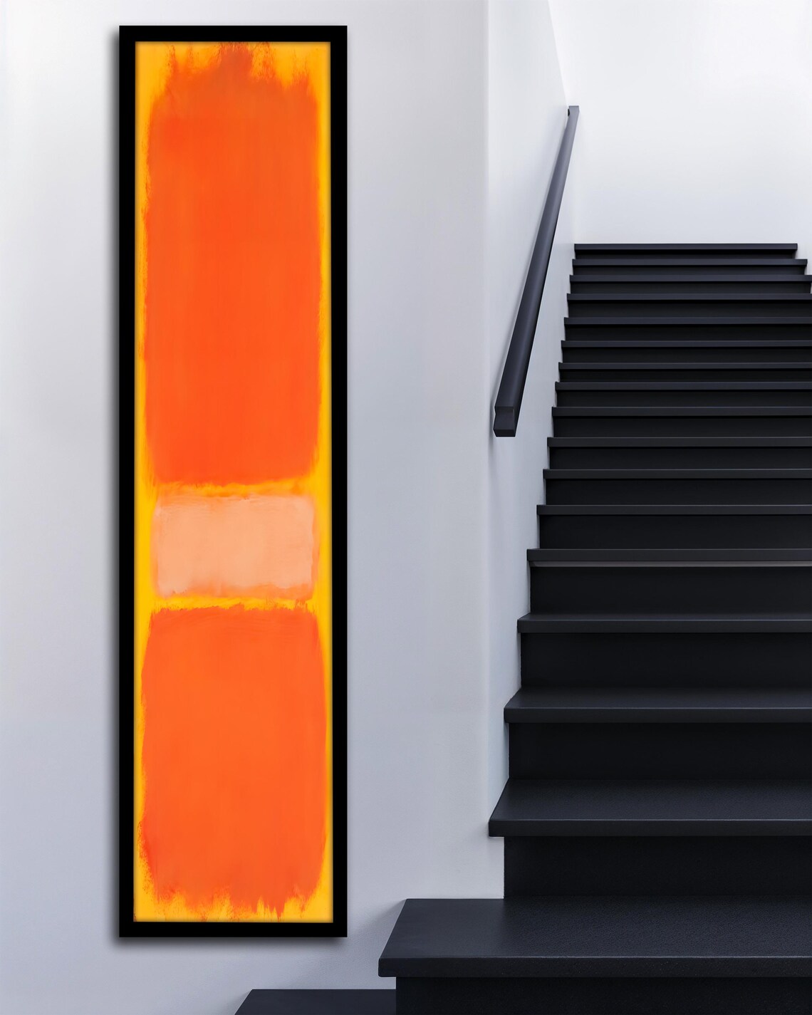Mark Rothko Inspired Abstract Art Large Vertical Wall Decor Modern Minimalist Painting Long Thin Wall Art Rothko Art Unique Gift - Image 3