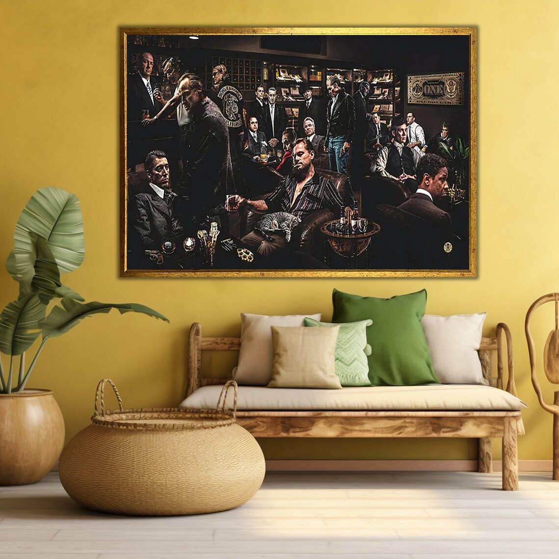 Classic Gangsters Ready To Hang Old Movie Gangster Wall Decor Movie Poster Wall Art Vintage Gift Artistic Painting Print Gift - Image 4