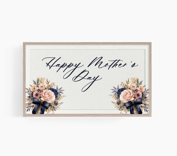 Mothers Day Frame Art Tv Frame Tv Art Mothers Day Frame Tv Art Smart Tv Art Mothers Day Mothers Day Gift T512