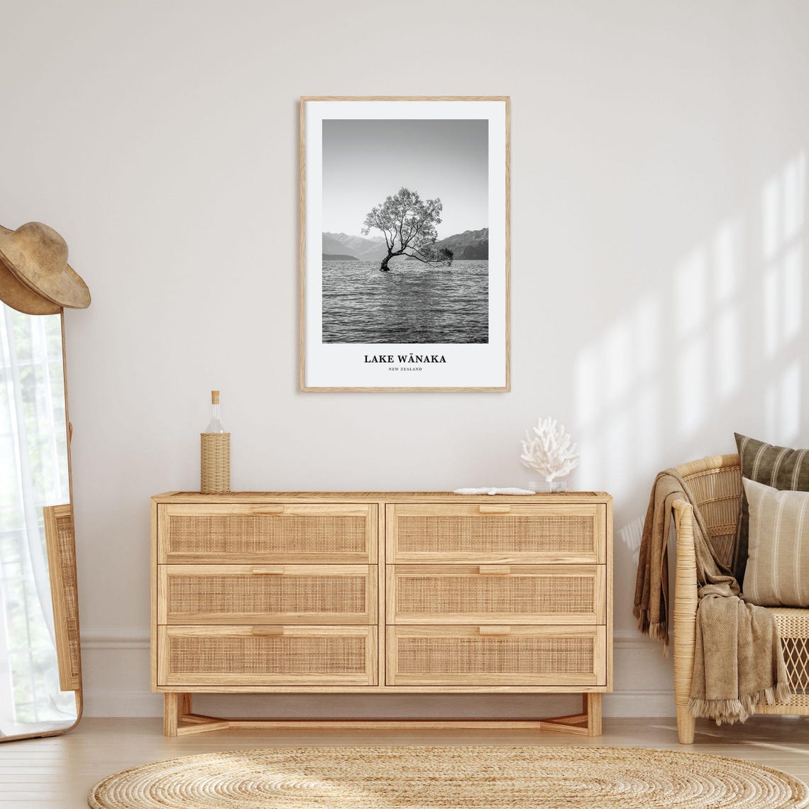 Lake Wanaka Wall Art Lake Wnaka Wall Decor Lake Wnaka Poster Lake Wnaka Home Decor Lake Wnaka Travel Gift Lake Wnaka Travel Print - Image 3