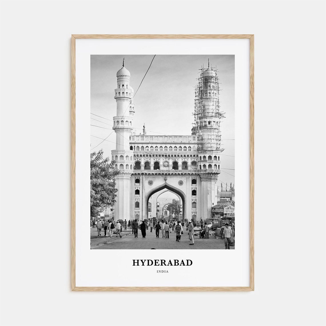 Hyderabad Wall Art Hyderabad Wall Decor Hyderabad Poster Hyderabad Home Decor Hyderabad Travel Gift Hyderabad Travel Print