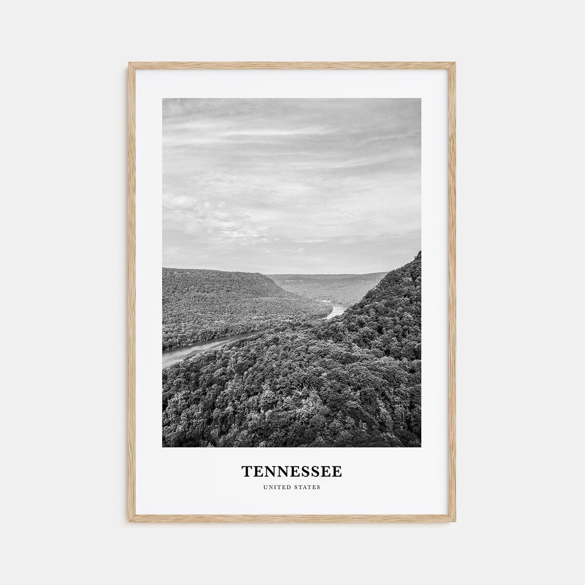 Tennessee Wall Art Tennessee Wall Decor Tennessee Poster Tennessee Home Decor Tennessee Travel Gift Tennessee Travel Print