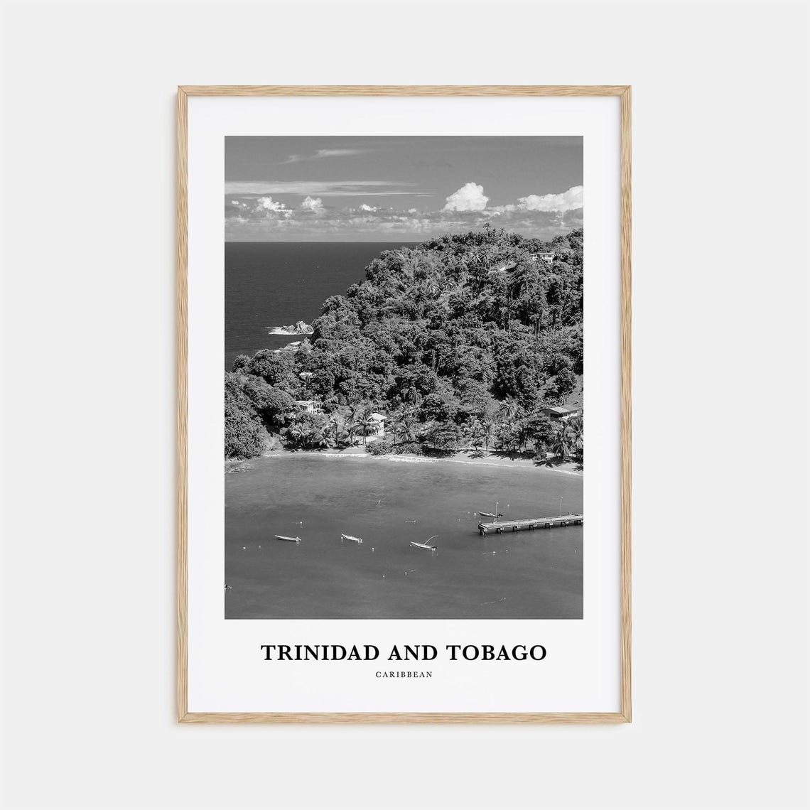 Trinidad And Tobago Wall Art No 2 Trinidad And Tobago Wall Decor Trinidad And Tobago Poster Trinidad And Tobago Home Decor Travel Gift