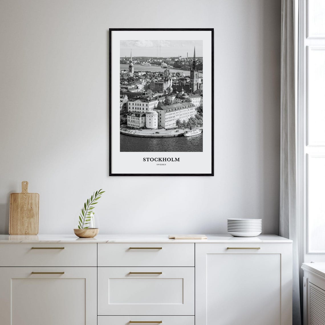 Stockholm Wall Art No 2 Stockholm Wall Decor Stockholm Poster Stockholm Home Decor Stockholm Travel Gift Stockholm Travel Print - Image 2
