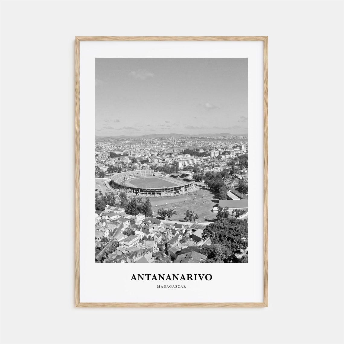 Antananarivo Wall Art Antananarivo Wall Decor Antananarivo Poster Antananarivo Home Decor Antananarivo Travel Gift Antananarivo Travel