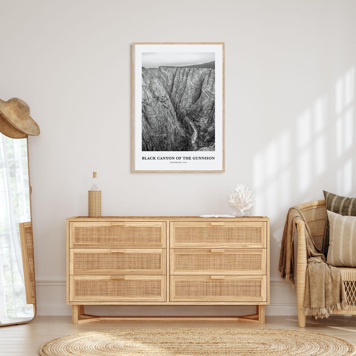 Black Canyon Of The Gunnison National Park Wall Art Black Canyon Wall Decor Black Canyon Of The Gunnison Poster Black Canyon Home Decor - Image 3