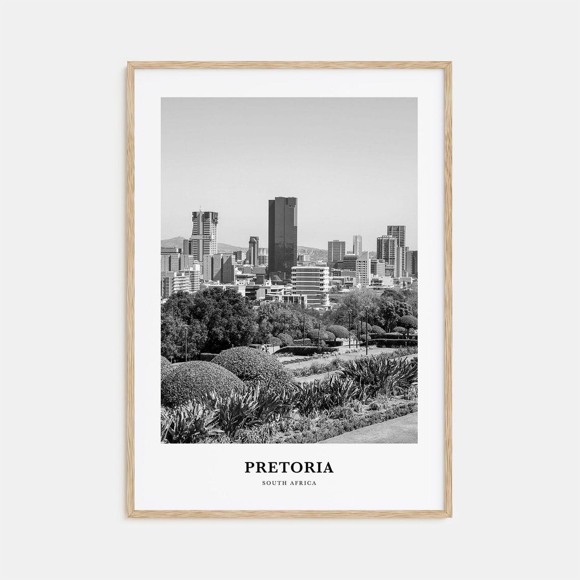 Pretoria Wall Art Pretoria Wall Decor Pretoria Poster Pretoria Home Decor Pretoria Travel Gift Pretoria Travel Print