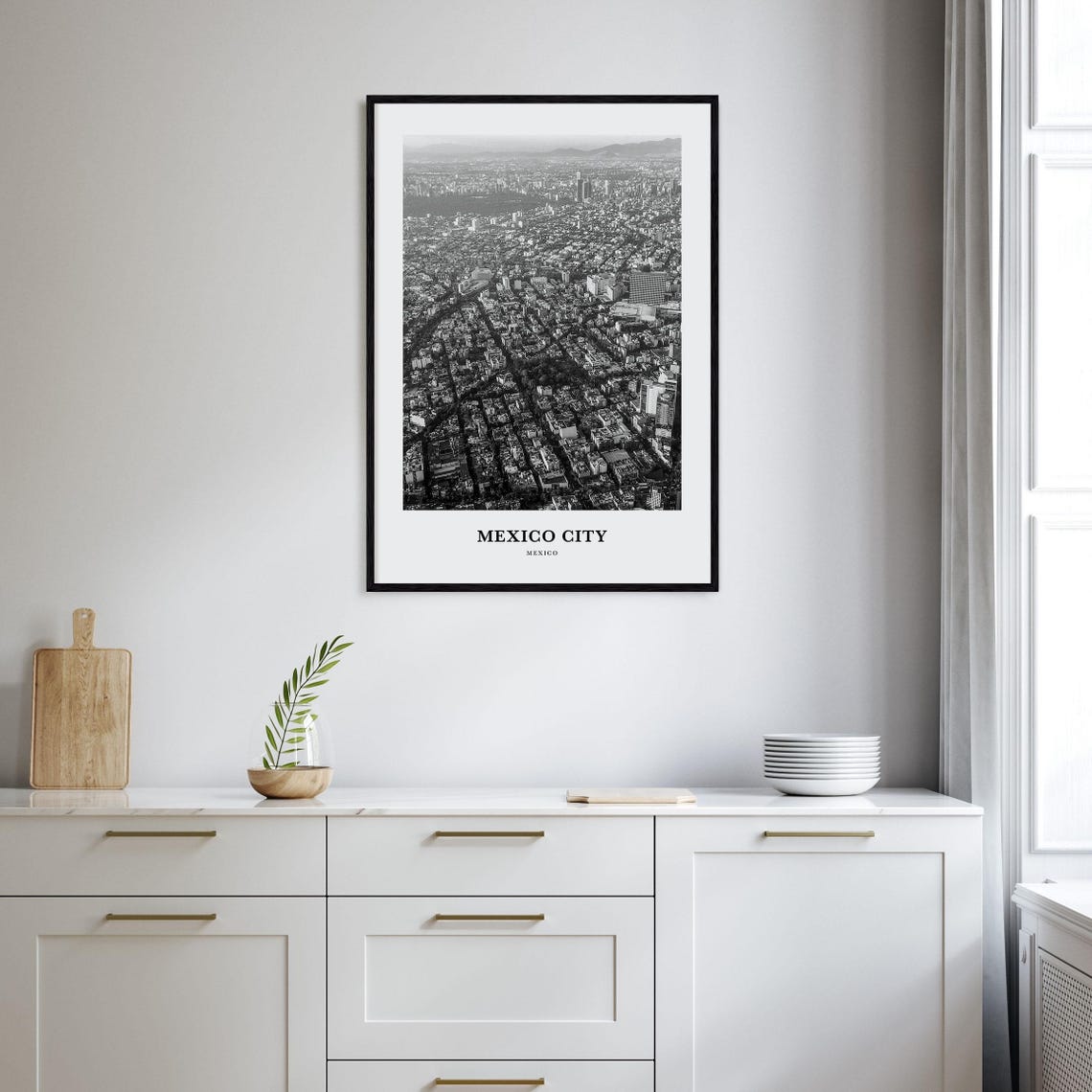 Mexico City Wall Art No 2 Mexico City Wall Decor Mexico City Poster Mexico City Home Decor Mexico City Travel Gift Mexico City Travel - Image 2