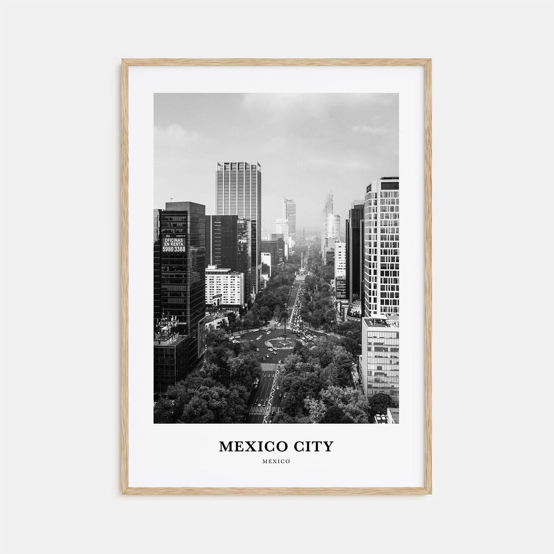 Mexico City Wall Art No 1 Mexico City Wall Decor Mexico City Poster Mexico City Home Decor Mexico City Travel Gift Mexico City Travel