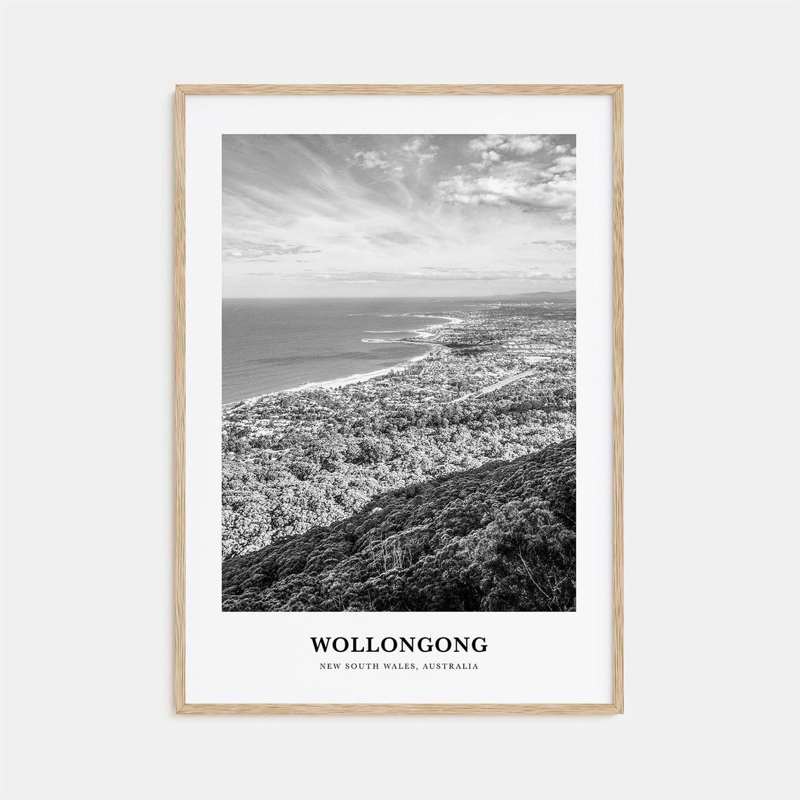 Wollongong Wall Art Wollongong Wall Decor Wollongong Poster Wollongong Home Decor Wollongong Travel Gift Wollongong Travel Print