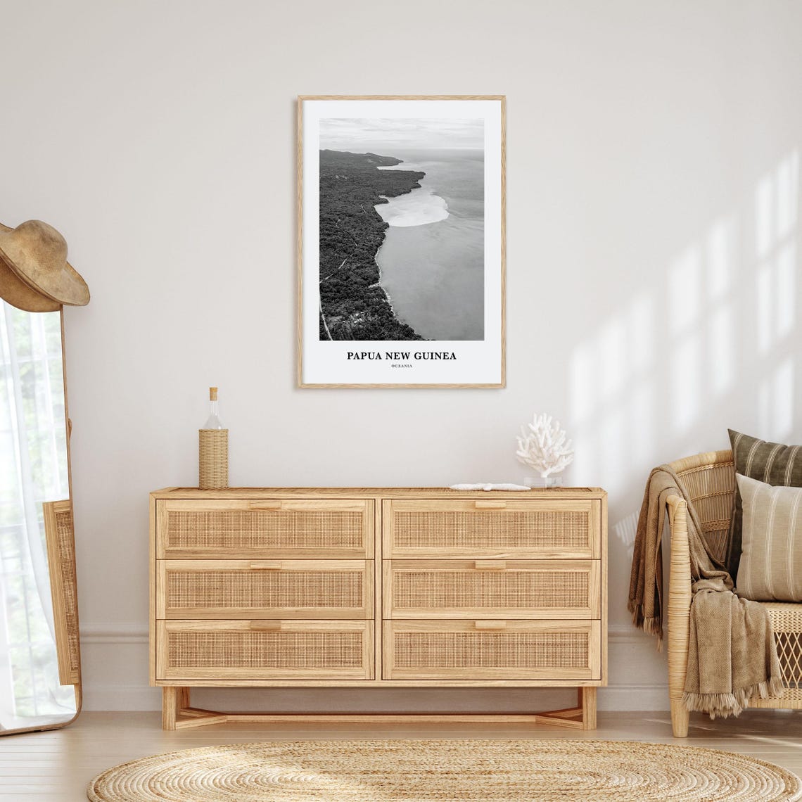 Papua New Guinea Wall Art Papua New Guinea Wall Decor Papua New Guinea Poster Papua New Guinea Home Decor Papua New Guinea Travel Gift - Image 3