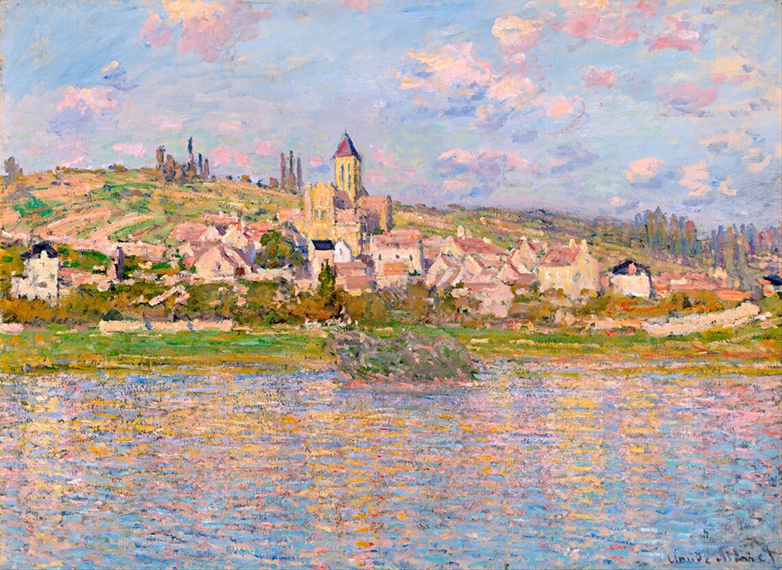 Claude Monet Vetheuil Fine Art Glice 1879 Sku 0160 - Image 2
