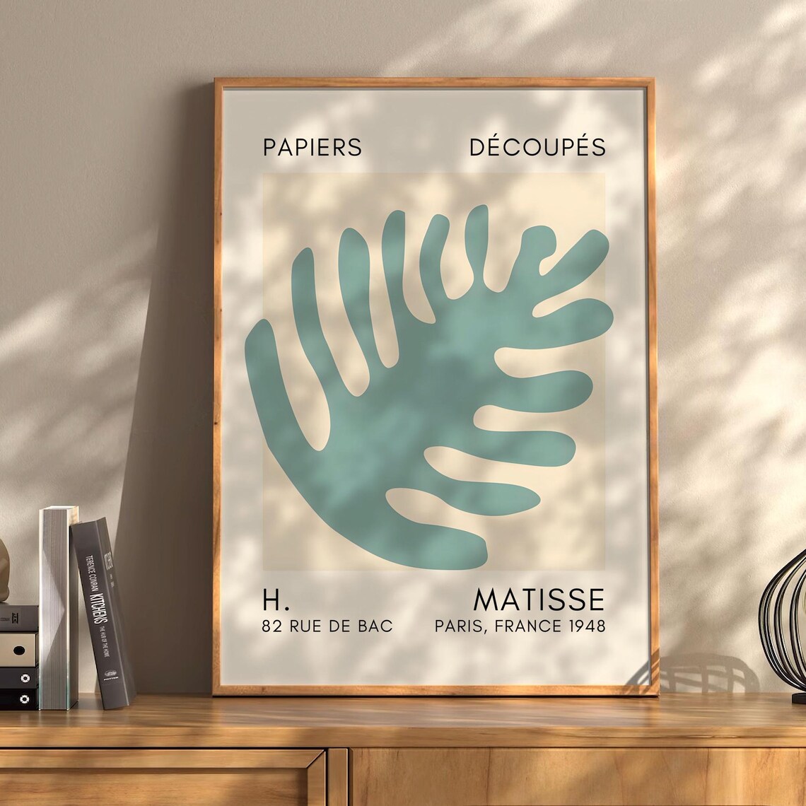 Henri Matisse Flower Boho Style Exhibition Poster Eclectic Prints Gallery Wall Art Retro Trendy Instant