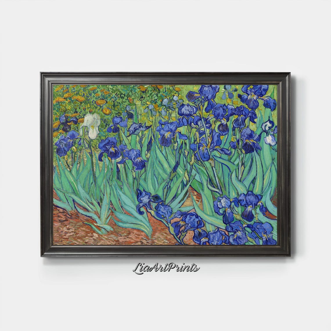 Irises, Van Gogh Botanical Art Print - Image 3