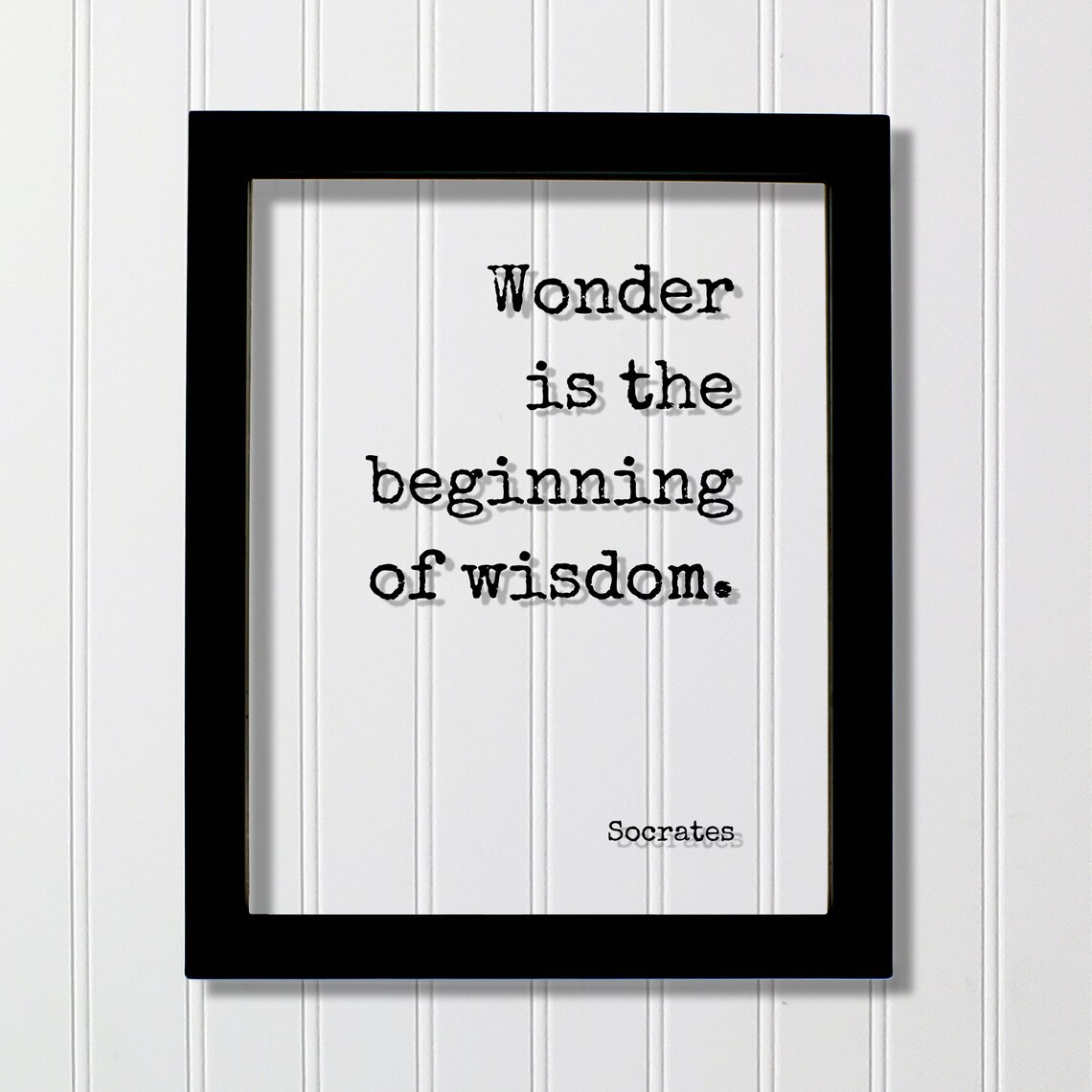 Socrates Quote Art Print, Wisdom and Learning