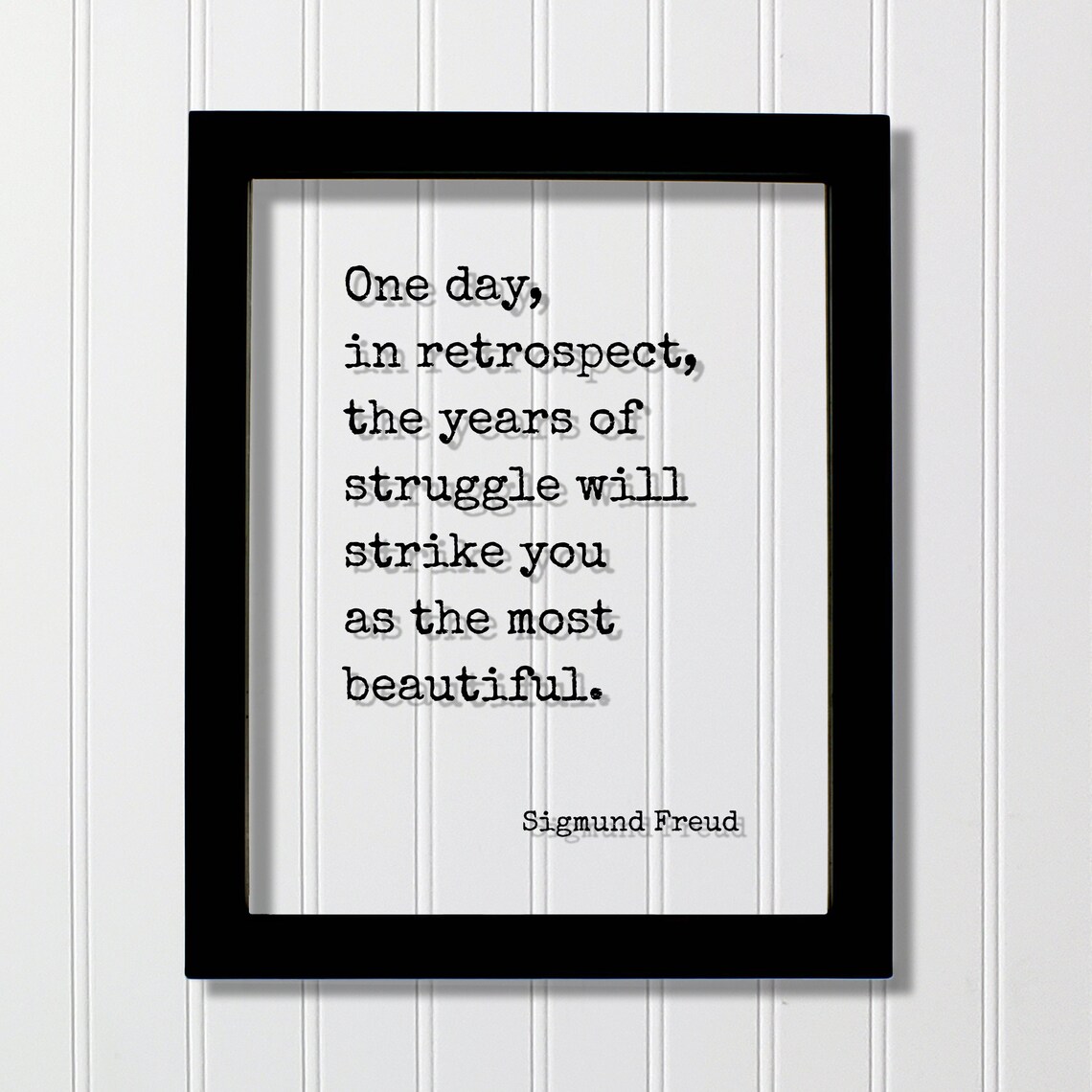 Sigmund Freud Quote Art Print, Typography Quote