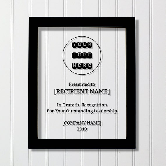 Leadership Award Art Print, Grateful Recognition