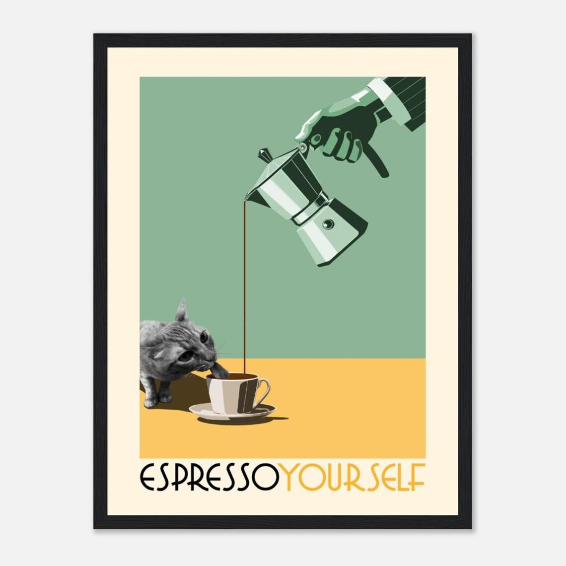 Coffee And Cat Funny Kitchen Housewarming Gift - Image 2