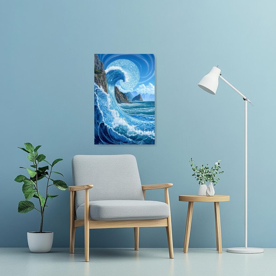 Hokusai Ocean Wave, Beautiful Home Decor - Image 2