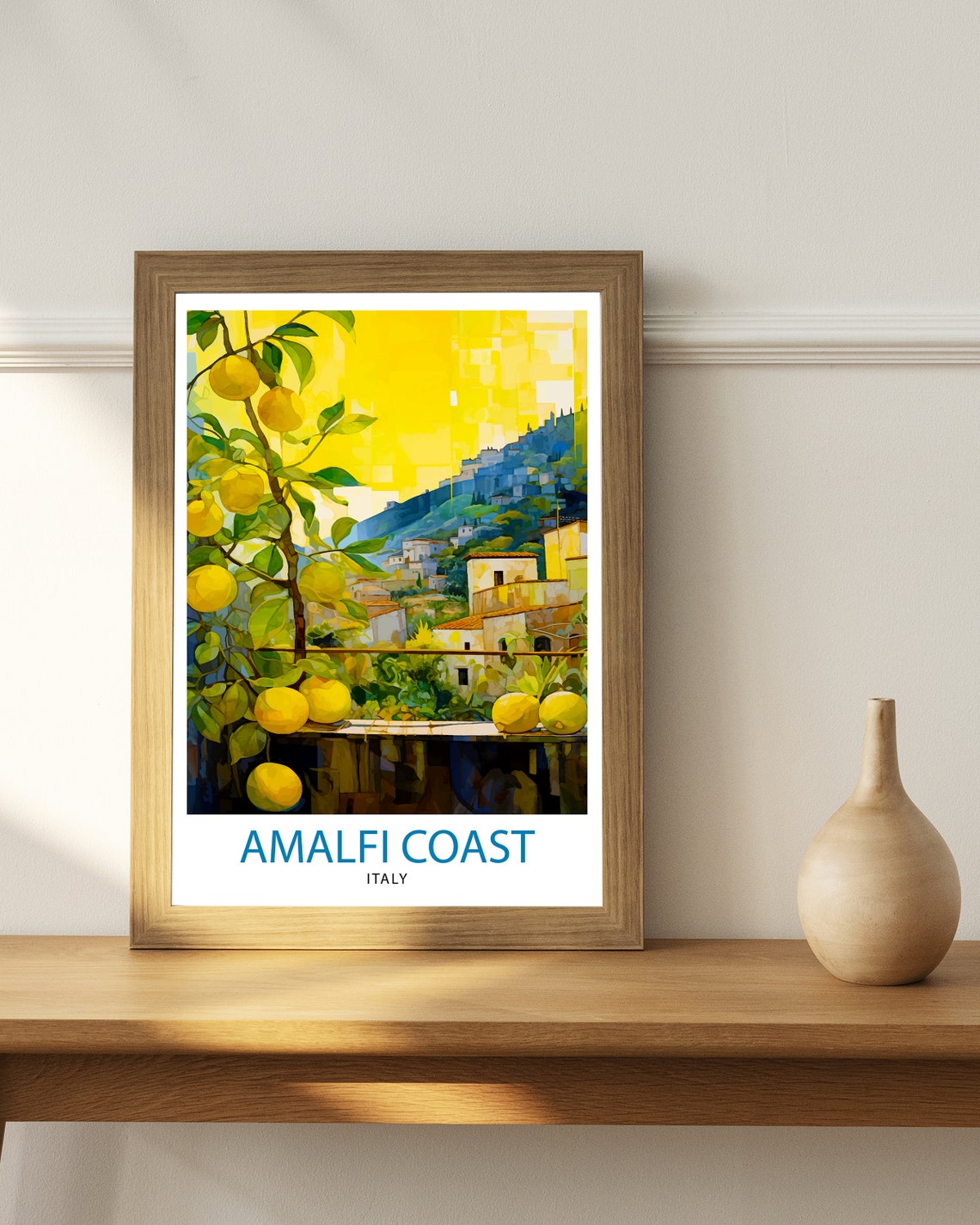 Amalfi Italy Travel Print Amalfi Wall Decor Amalfi Poster Amalfi Art Print Amalfi Wall Art Amalfi Home Living Decor Gift For Amalfi - Image 2