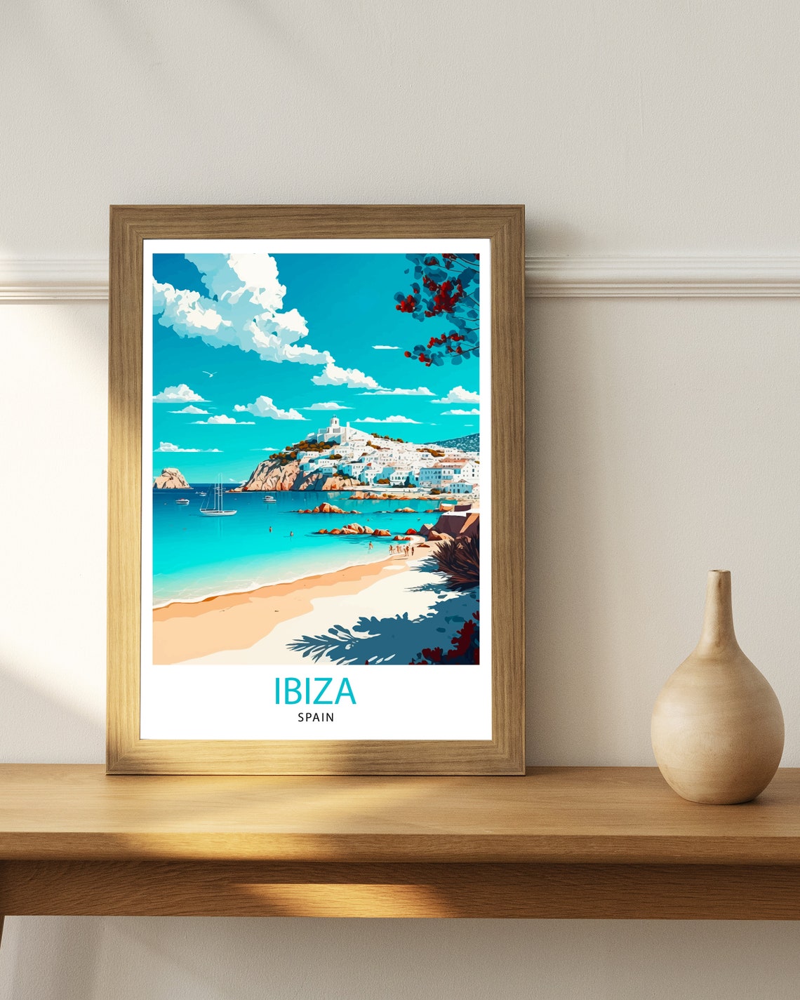 Ibiza Travel Poster, Spain Travel Print - Image 3