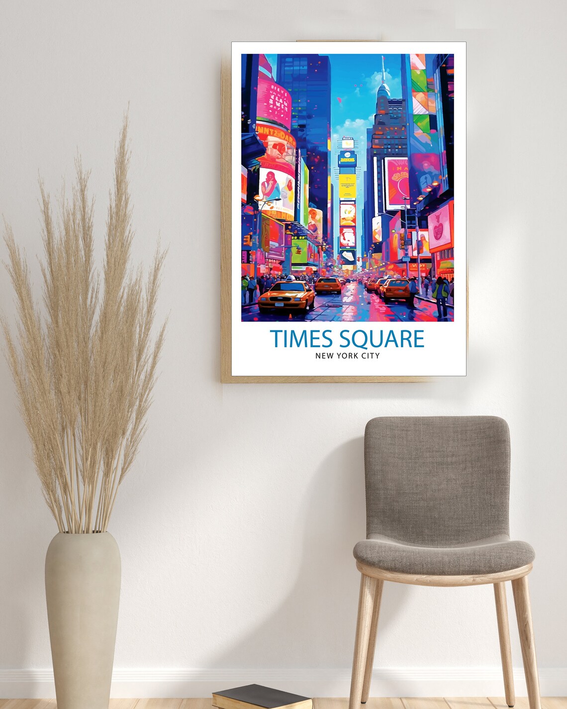 Times Square New York City Travel Poster - Image 3