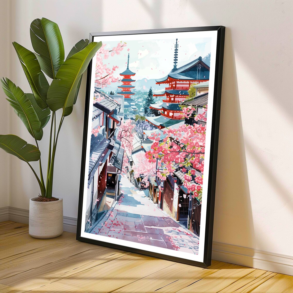 Kyoto Japan Travel Poster, Kyoto Wall Decor - Image 3