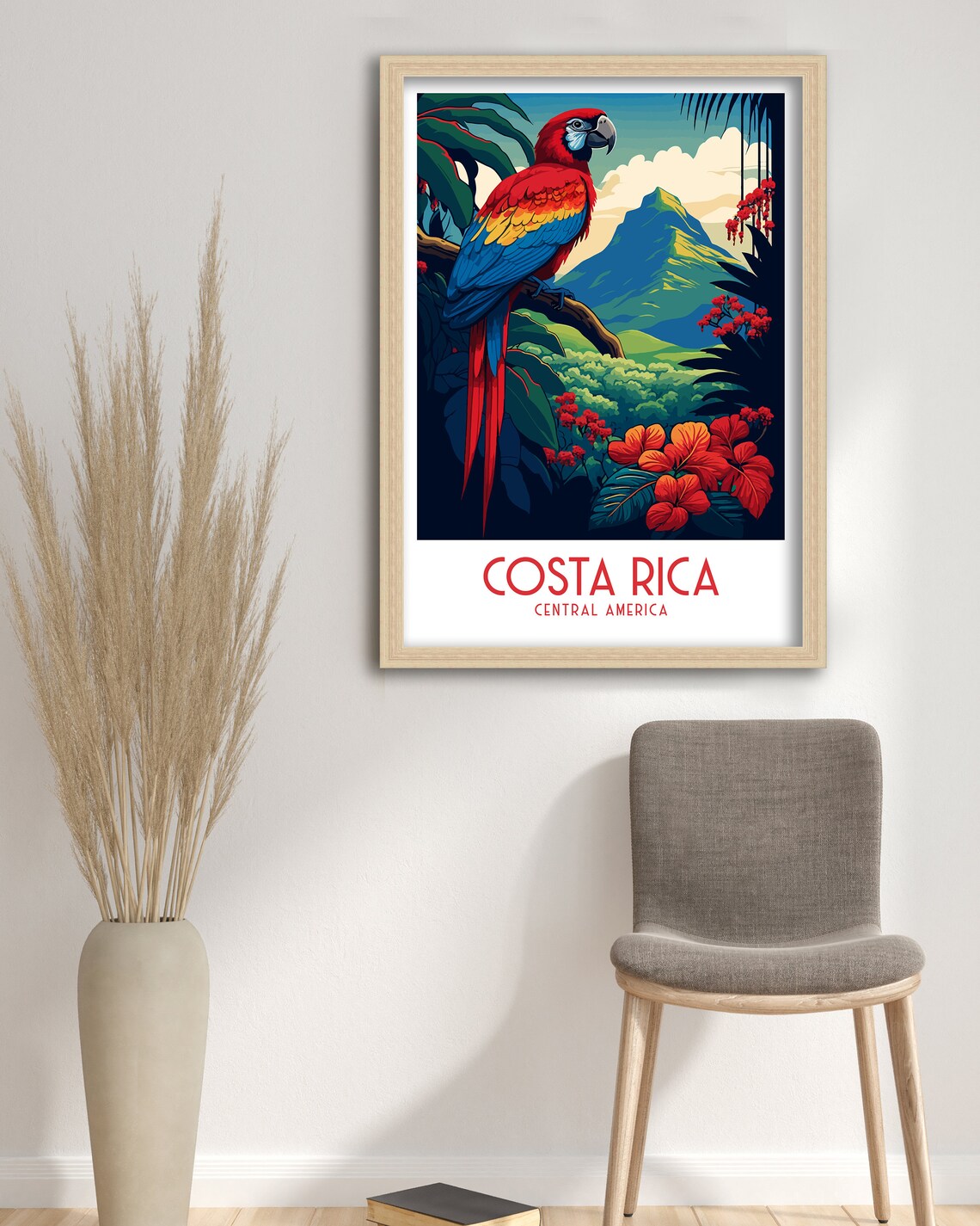 Costa Rica Travel Poster, Latin America Wall Art - Image 3