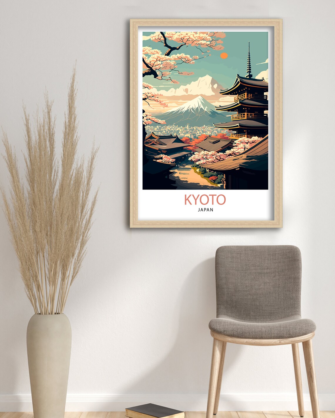 Kyoto Japan Travel Poster, Asia Wall Decor - Image 3