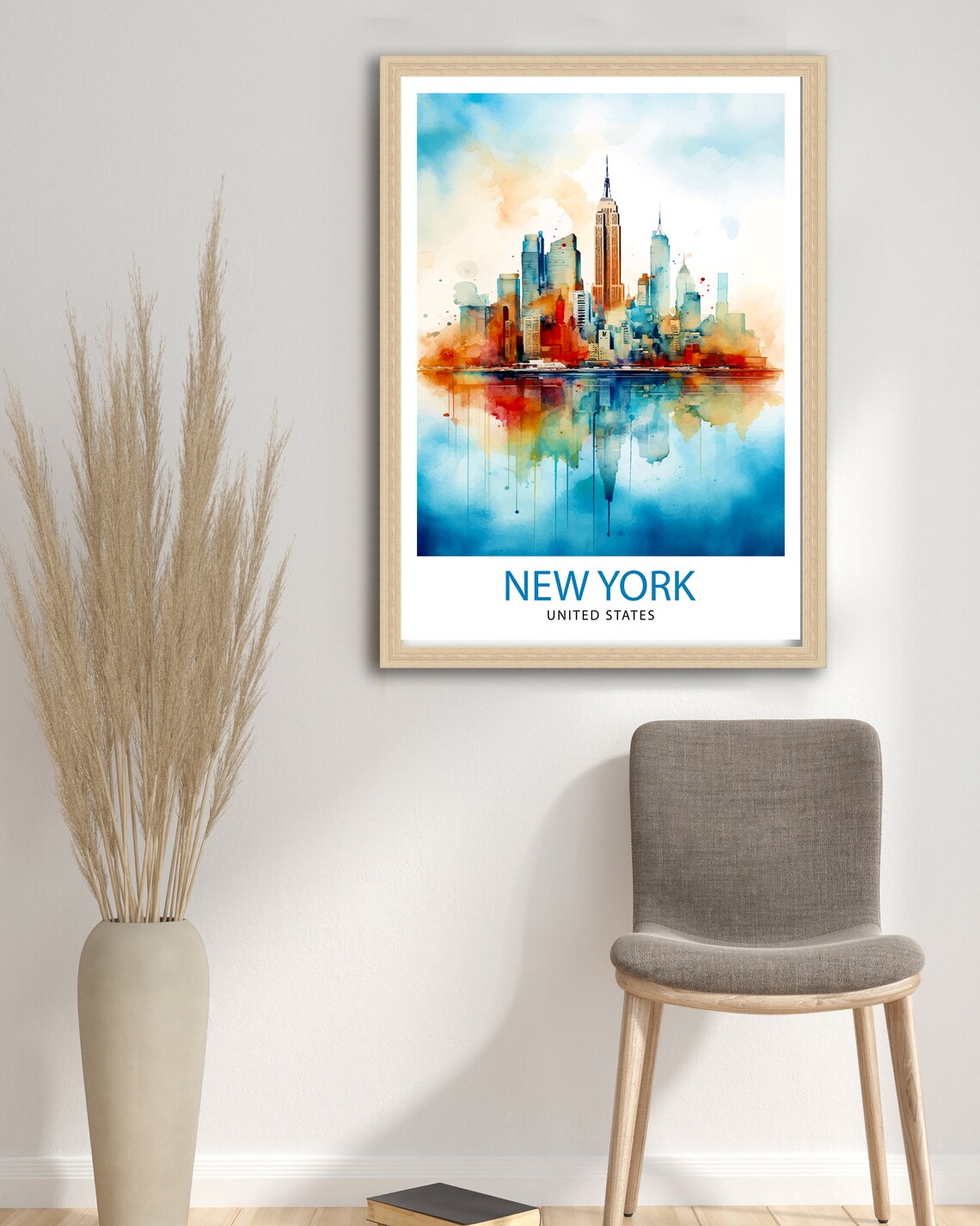 New York City Travel Print Gift For Home Decor Poster - Image 2