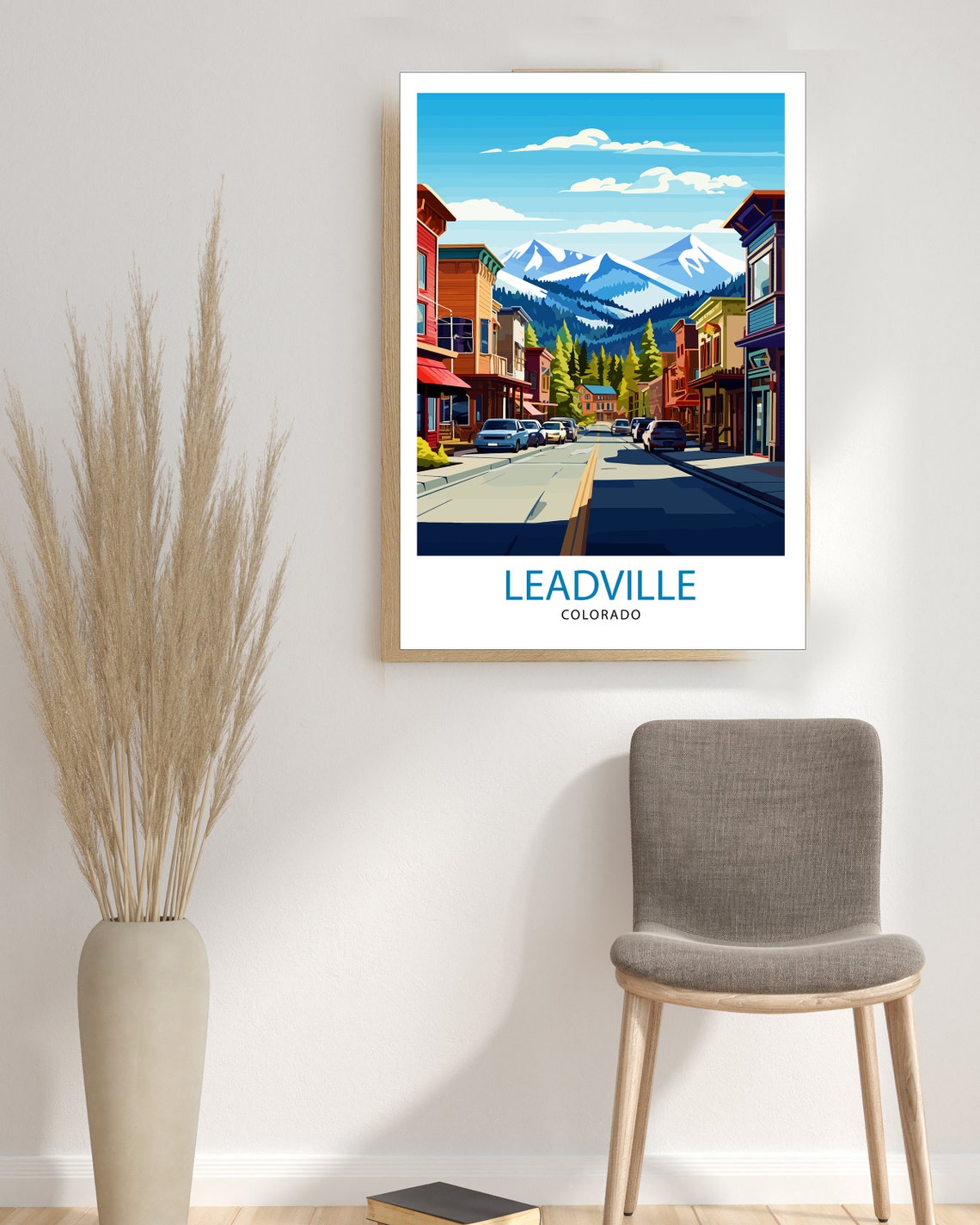 Telluride Colorado Travel Print Colorado Wall Decor Telluride Poster Rocky Mountain Travel Prints Colorado Art Print Telluride - Image 3