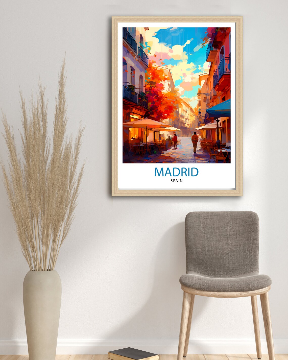 Madrid Spain Travel Poster, Madrid Art Print - Image 3