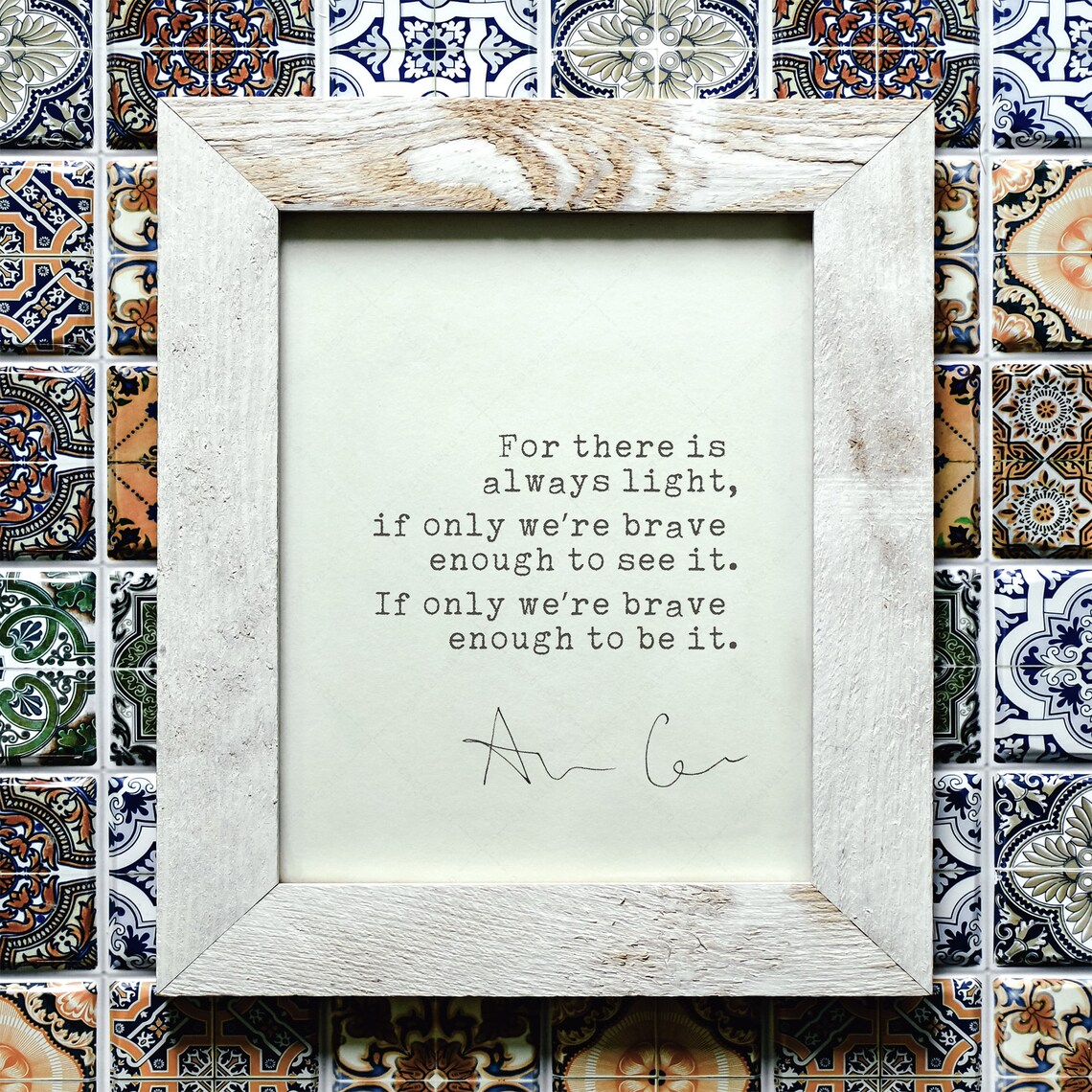 Amanda Gorman Quote, Feminist Typography Art Print - Image 3
