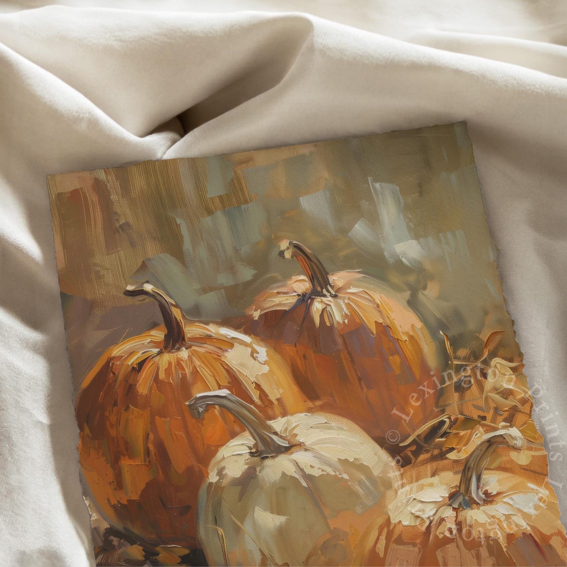 Fall Pumpkin Wall Art Fall Decor Vintage Fall Print Rustic Pumpkin Decor Halloween Print Autumn Print Moody Prints 742 - Image 6