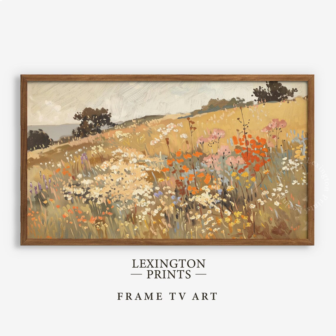 Fall Wildflower Tv Art Autumn Tv Art Frame Tv Art Spring Tv Art Wildflower Tv Art Fall Decor Vintage Fall Tv Art Floral Art 748 - Image 5