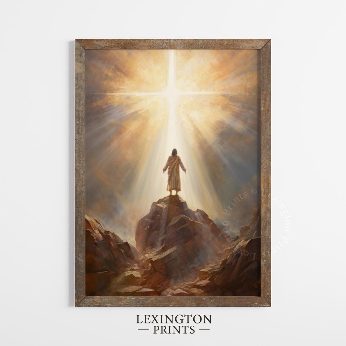 Jesus Art Christian Wall Art Christian Cross Art Art Christian Print Religious Art Oil Painting Christian Painting Bible Art 386 - Image 4