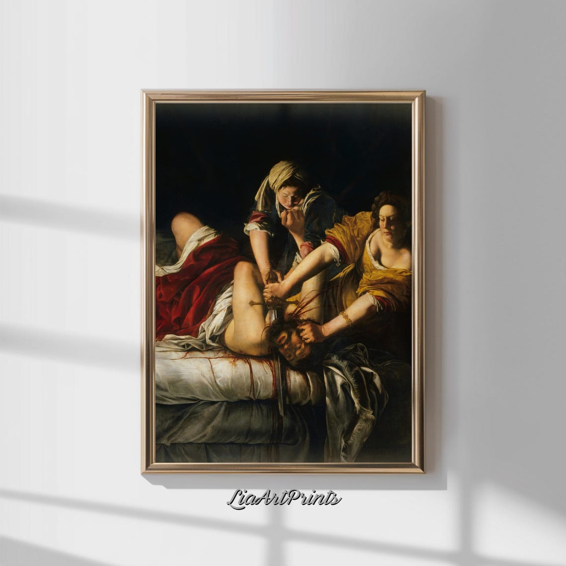 Judith And Holofernes Baroque Art Print