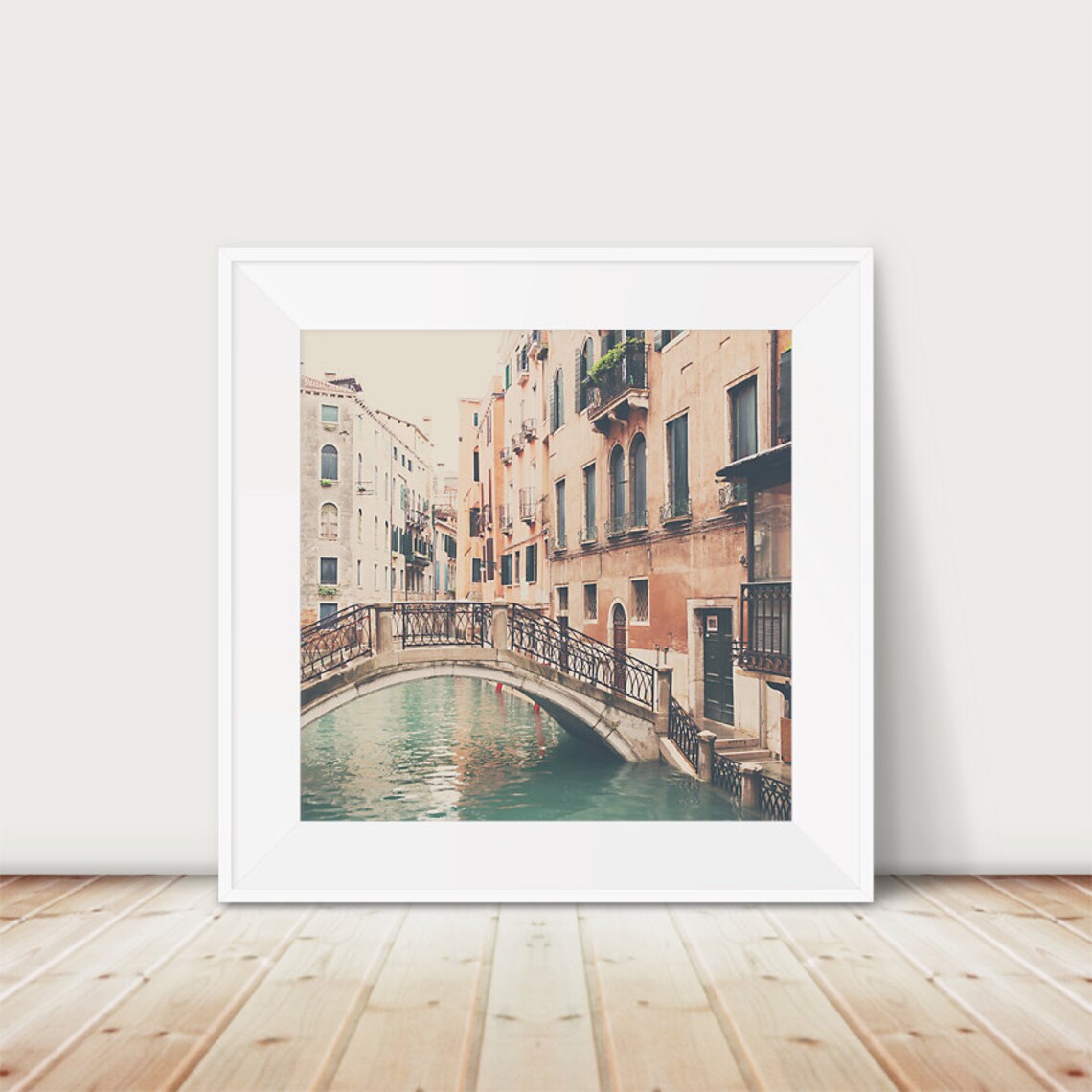 Venice Canal Photograph, Italian Travel Poster