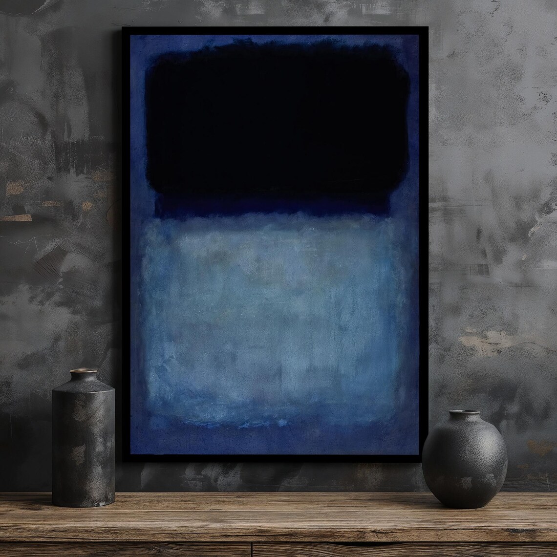 Mark Rothko Minimalist Abstract Art Print, Poster