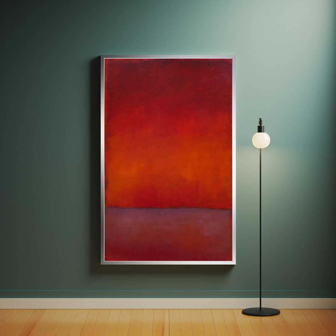 Mark Rothko Red Wall Art Abstract Print Ready To Hang Decor Modern Abstract Art Unique Gift For Art Lovers - Image 4